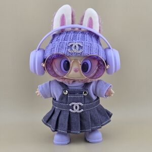 Fits Labubu Purple Dress